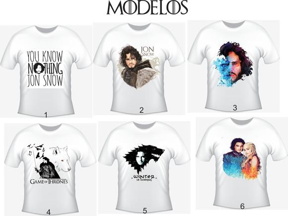 Camiseta Game Of Thrones - Jon Snow