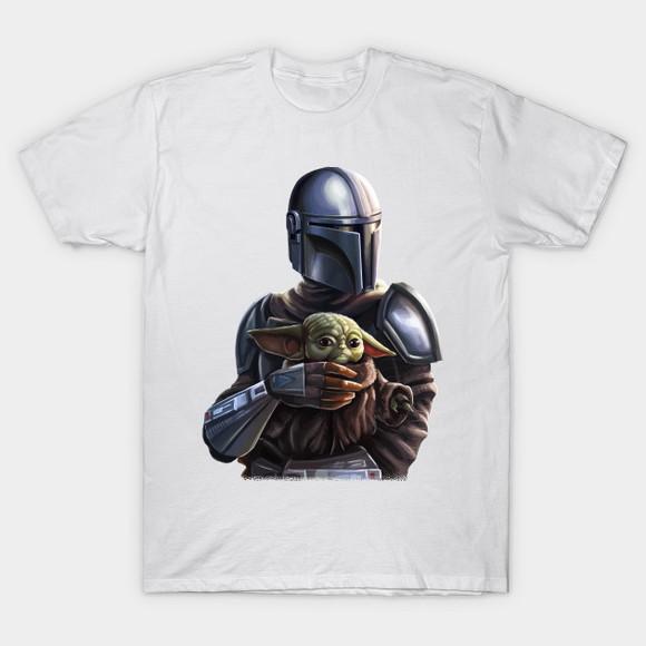 Camiseta Mando And The Child The Mandalorian