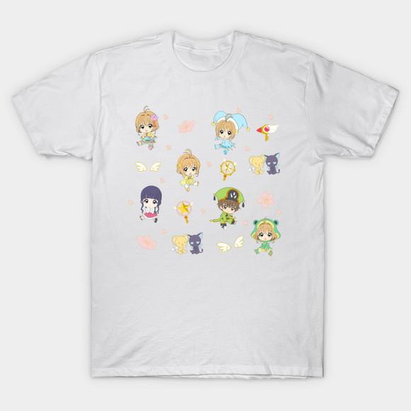 Camiseta Card Captor Sakura - Petite Pattern