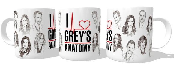 Caneca Anatomia da Grey