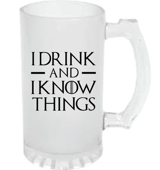 Caneca de Chopp Game of Thrones - I Drink