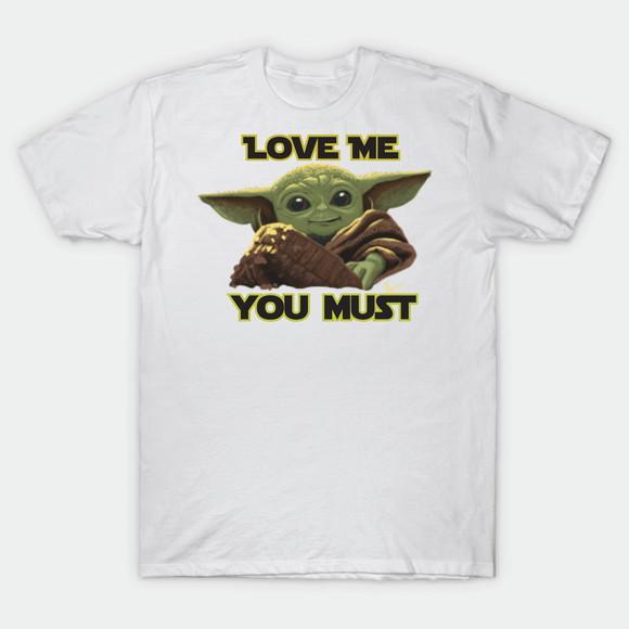 Camiseta Baby Yoda Star Wars The Child Love Me You Must