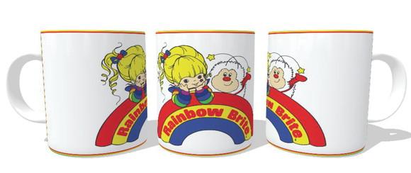 Caneca Rainbow Brite Desenho Anos 80