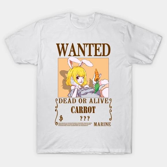 Camiseta Carrot One Piece Wanted