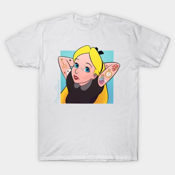 Camiseta Mad Alice In Wonderland