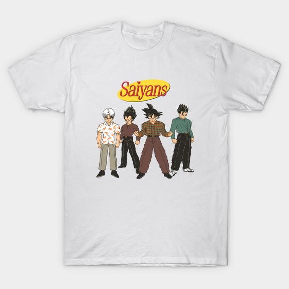 Camiseta Saiyans Dragon Ball