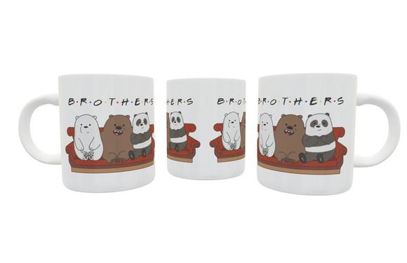 Caneca Urso Sem Curso Brothers