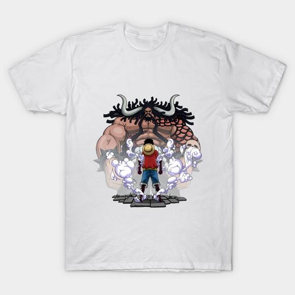 Camiseta Luffy vs Kaido One Piece