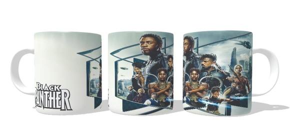Caneca Pantera Negra - Black Panther