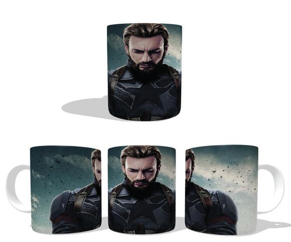 Caneca Capitão América Guerra infinita