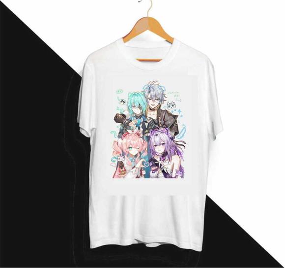 Camiseta Honkai Star Rail Phainon Hyacine Castorice Anaxa