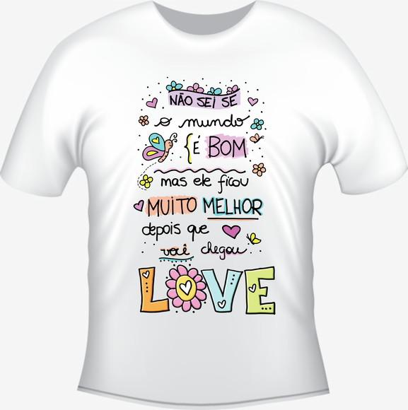 Camiseta Namorados Declaração
