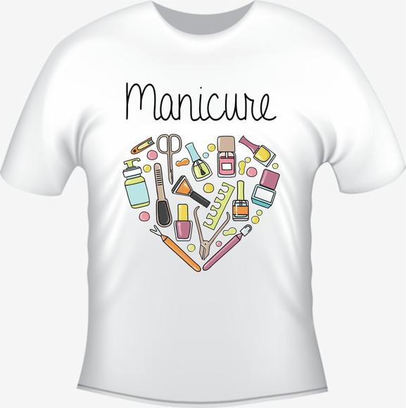 Camiseta Profissão Manicure