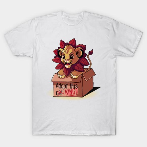 Camiseta Adopt This King Simba Lion King Rei Leão