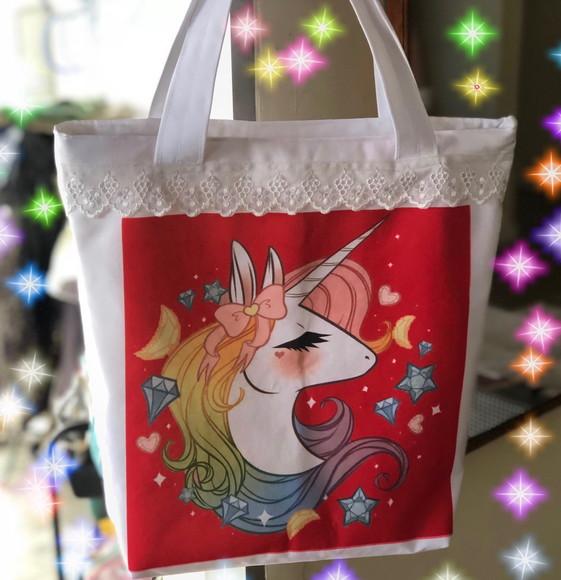 Bolsa em Oxford Personalizada Unicórnio