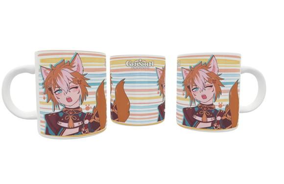 Caneca Genshin Impact - Gorou
