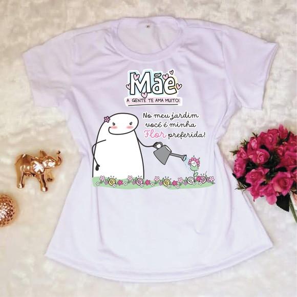 Camiseta Flork Bento Mamãe Flor Preferida