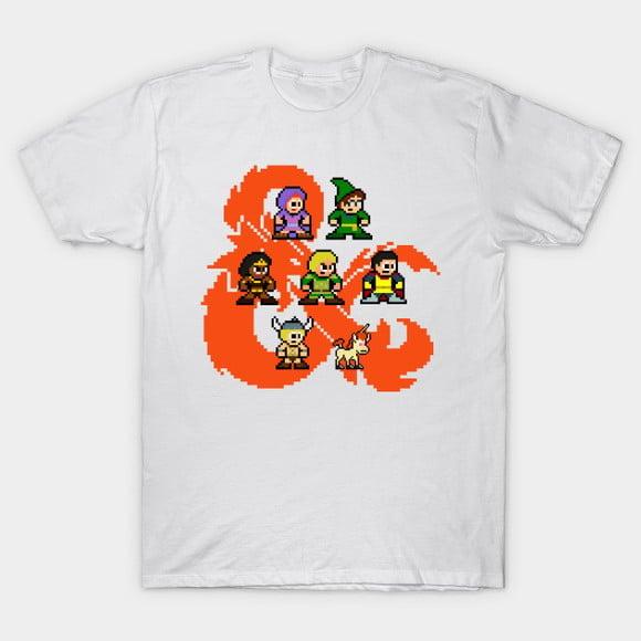 Camiseta Caverna Do Dragão - Pixels