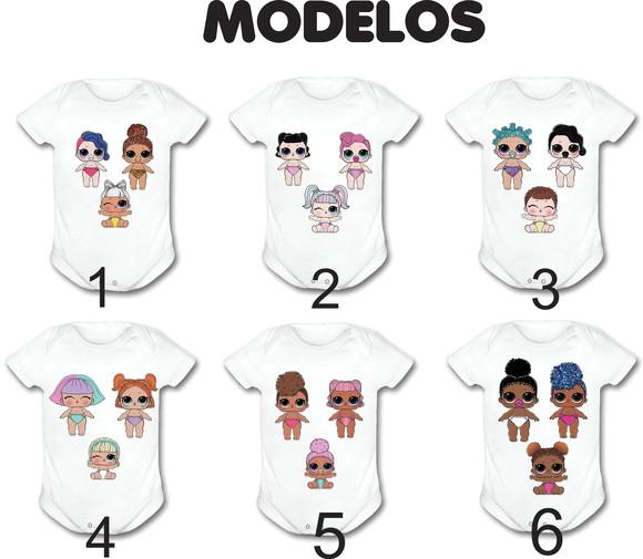 Body Para Bebê L.o.l Surprise - Personalizado