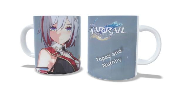 Caneca Honkai Star Rail Topaz And Numby