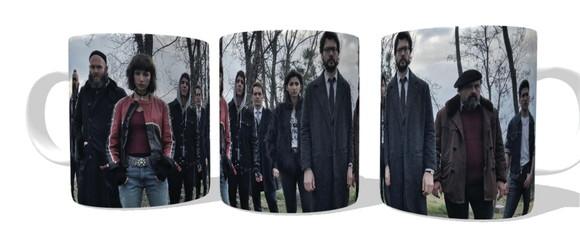 Caneca La Casa de Papel Elenco