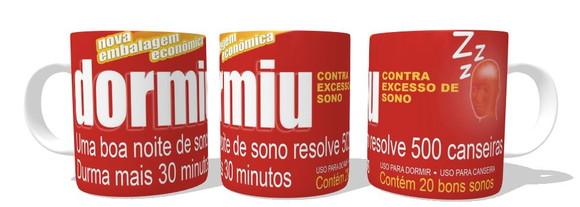 Caneca Remédio Dormiu