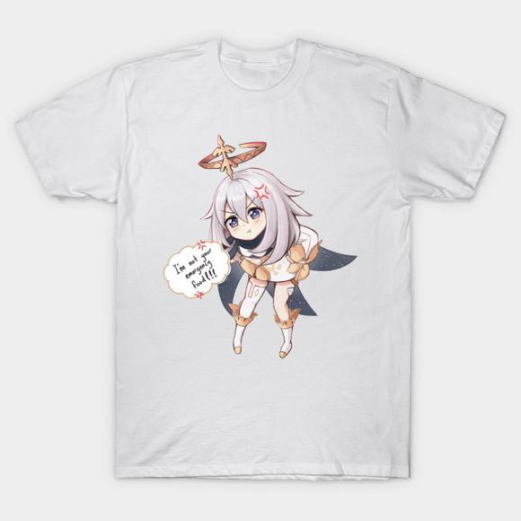 Camiseta Genshin Impact - Paimon I'm Not Your Emergency Food
