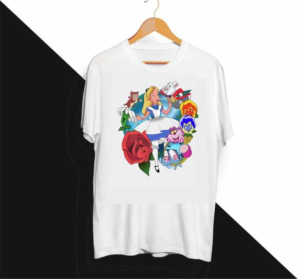 Camiseta Alice In Wonderland