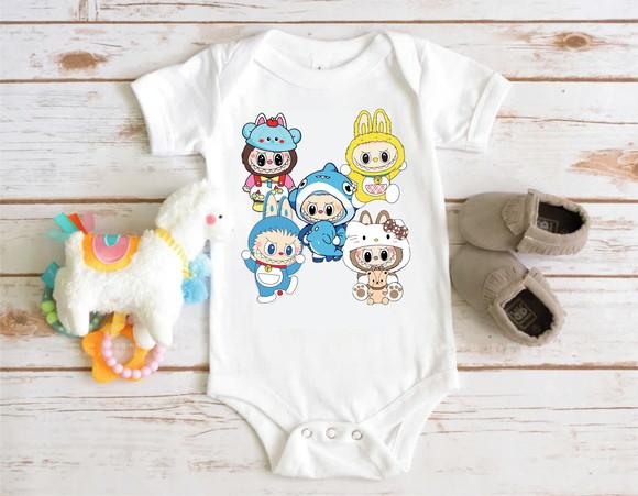 Body para Bebê Body Baby La.bu.bu. Labubu