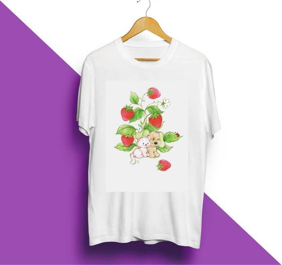 Camiseta Pets Moranguinho Vintage