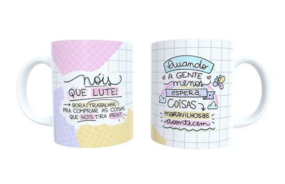 Caneca Quando Menos Espera Coisas Maravilhosas Acontecem