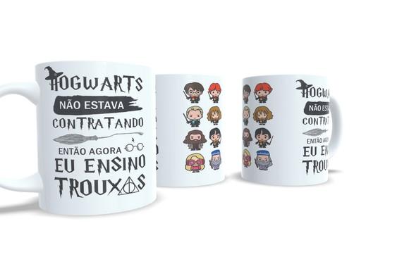Caneca Ensinando Trouxas Hp