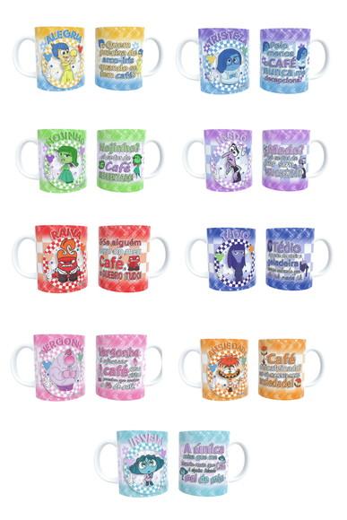 Caneca Personagens Divertidamente 2 Escolha a Sua