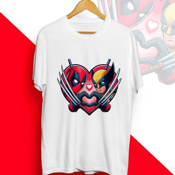 Camiseta Unicórnio e Deadpool - Desculpe o Atraso
