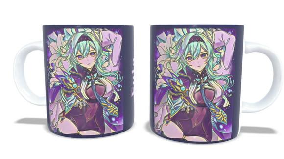 Caneca Genshin Impact Purple Eula