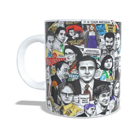 Caneca The Office Cast References