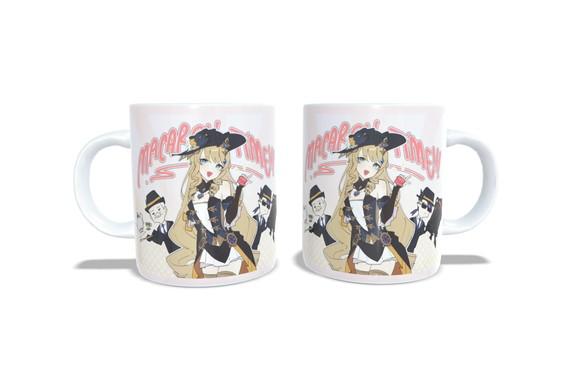 Caneca Genshin Impact Navia Macaron Time