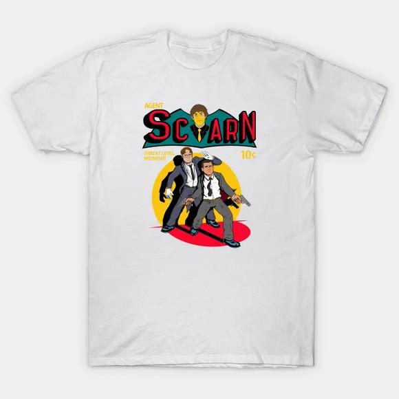 Camiseta Agent Scarn Comic The Office Michael Dwight