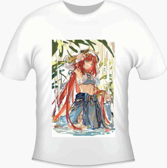 Camiseta Nilou Genshin Impact