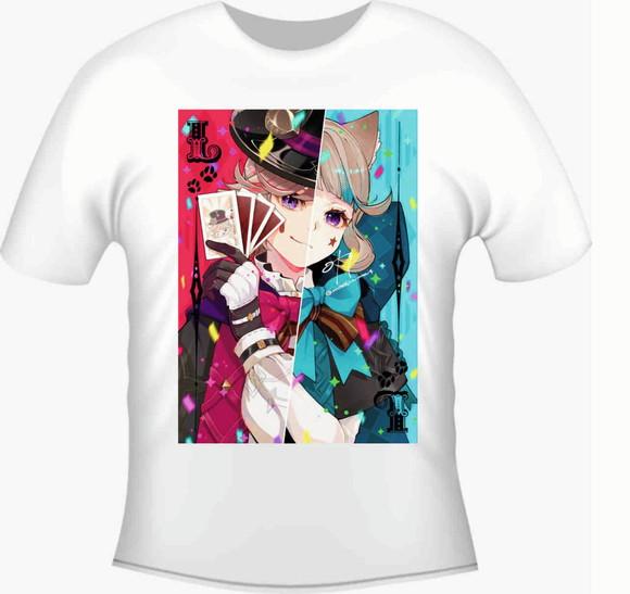 Camiseta Lyney e Lynette Genshin Impact