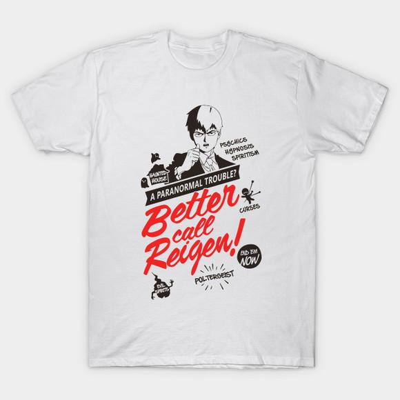 Camiseta Mob Psycho 100 Better Call Reigen