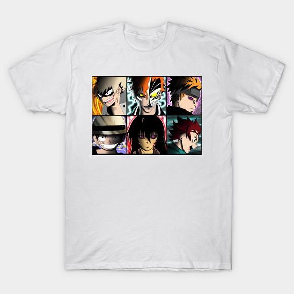Camiseta Shonen Characters Anime