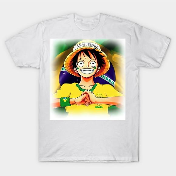 Camiseta Luffy Brasil One Piece