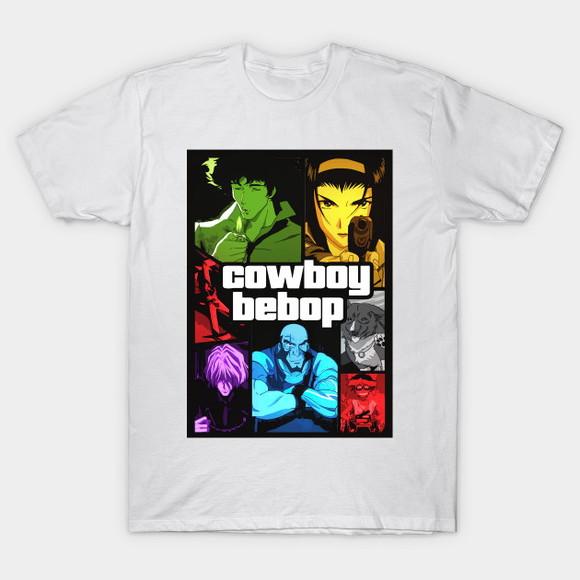 Camiseta Cowboy Bebop Cover Art