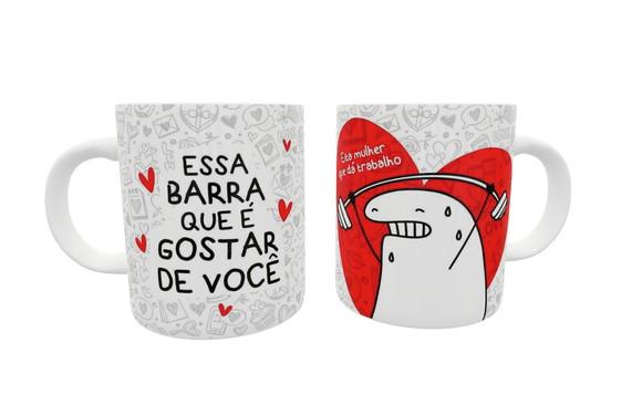 Caneca Flork Bento Essa Barra Que É Gostar de Você