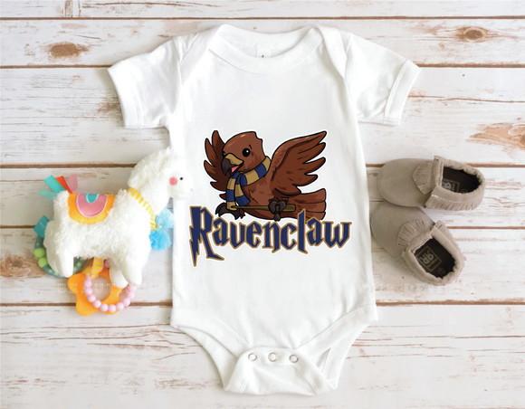Body para Bebê Corvinal Ravenclaw