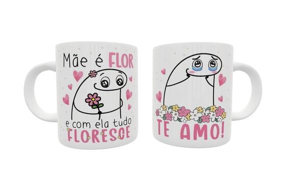 Caneca Mãe - Flork Bento Mãe é Flor