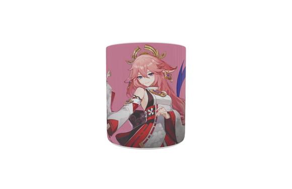 Caneca Genshin Impact - Yae Miko