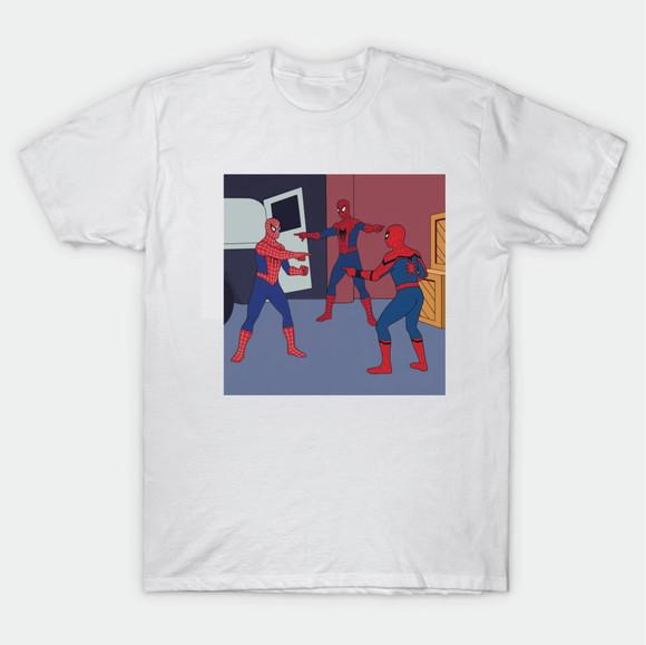 Camiseta 3 Spider Man Homem Aranha Miranha Meme