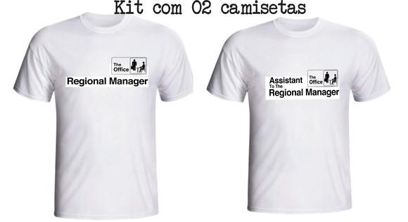 Camiseta The Office Assistant To The Manager Kit c/02